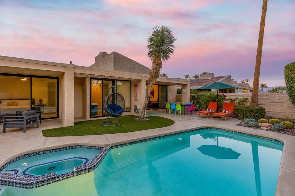 The Sunset House Pool & Spa Palm Springs Eksteriør bilde