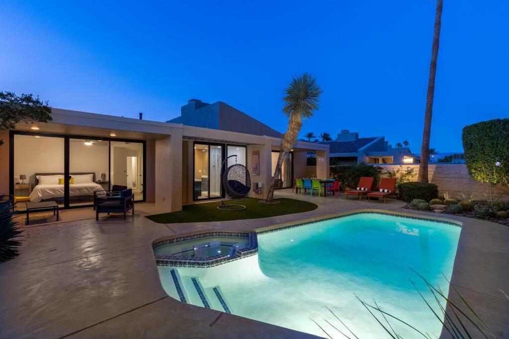 The Sunset House Pool & Spa Palm Springs Eksteriør bilde