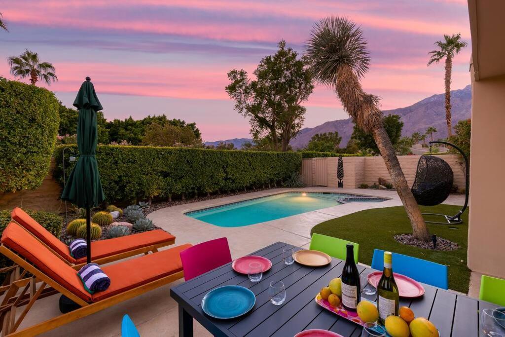 The Sunset House Pool & Spa Palm Springs Eksteriør bilde