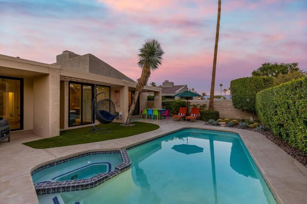 The Sunset House Pool & Spa Palm Springs Eksteriør bilde